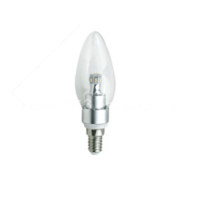 Nouvelle ampoule à bougie à flamme LED C37 3W / 4W / 6W 360deg Dia37X113mm